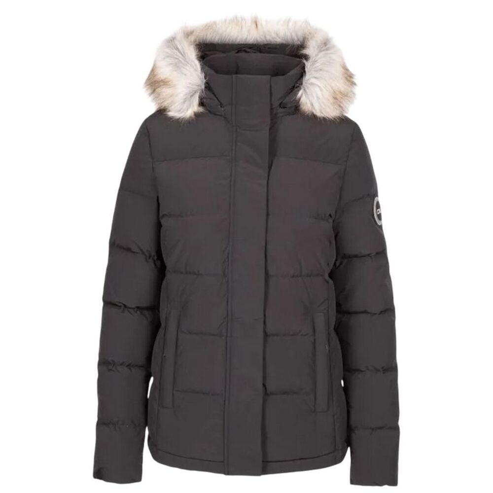 Trespass Womens/Ladies DLX Down Jacket / Black